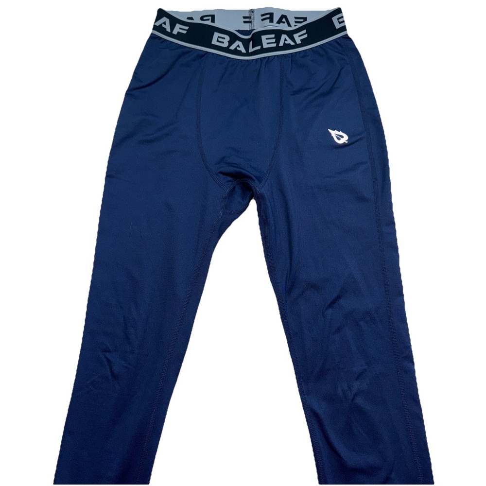 BALEAF BOYS COMPRESSION FLEECE LINED MULTI SPORT PANTS BLUE LARGE